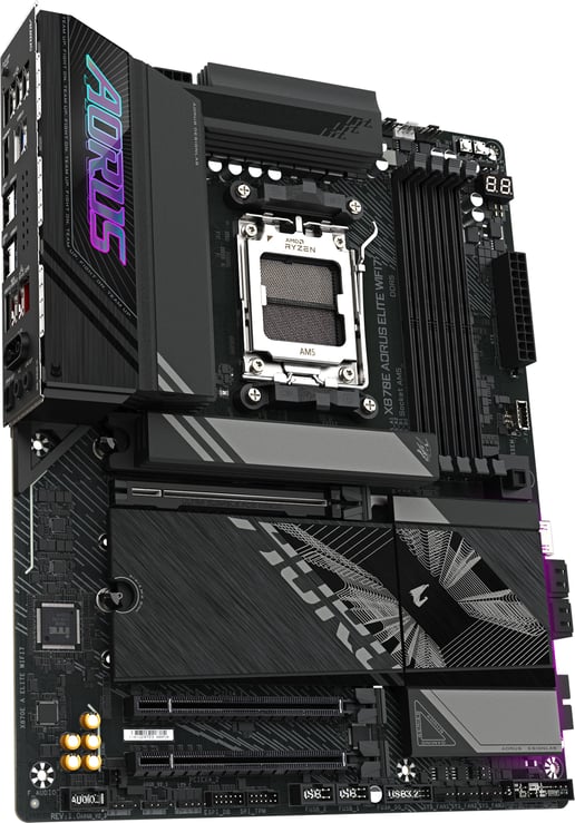 Gigabyte X870E AORUS ELITE WIFI7 ATX Motherboard for AMD Socket AM5 CPUs
